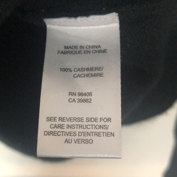 EUC Theory Black Cashmere Women’s Size S Sweater - Picture 9 of 10